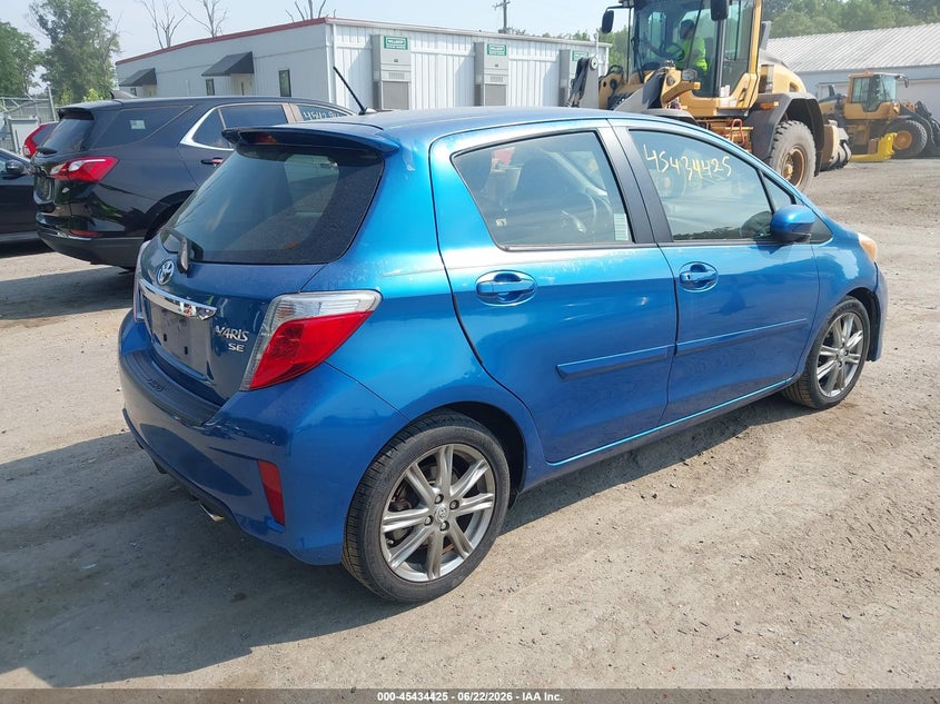 2013 Toyota Yaris VIN JTDKTUD30DD571479 IAAI salvage auction — LEFT FRONT, Salvage - 75% Or Less (Maryland), sold $2,100 on 2026-07-21 (photo 4)