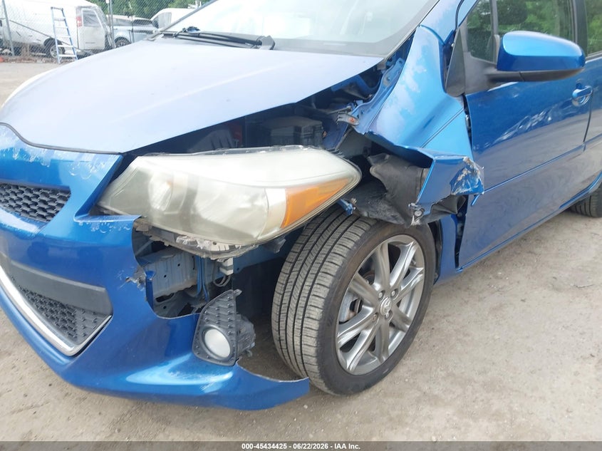 2013 Toyota Yaris VIN JTDKTUD30DD571479 IAAI salvage auction — LEFT FRONT, Salvage - 75% Or Less (Maryland), sold $2,100 on 2026-07-21 (photo 6)