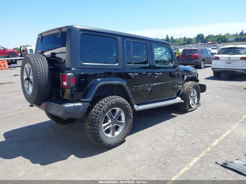 2020 Jeep Wrangler / VIN 1C4HJXEG1LW135097 IAAI salvage auction — BIO HAZARD, Salvage (Oregon), sold $6,900 on 2026-08-27 (photo 4)