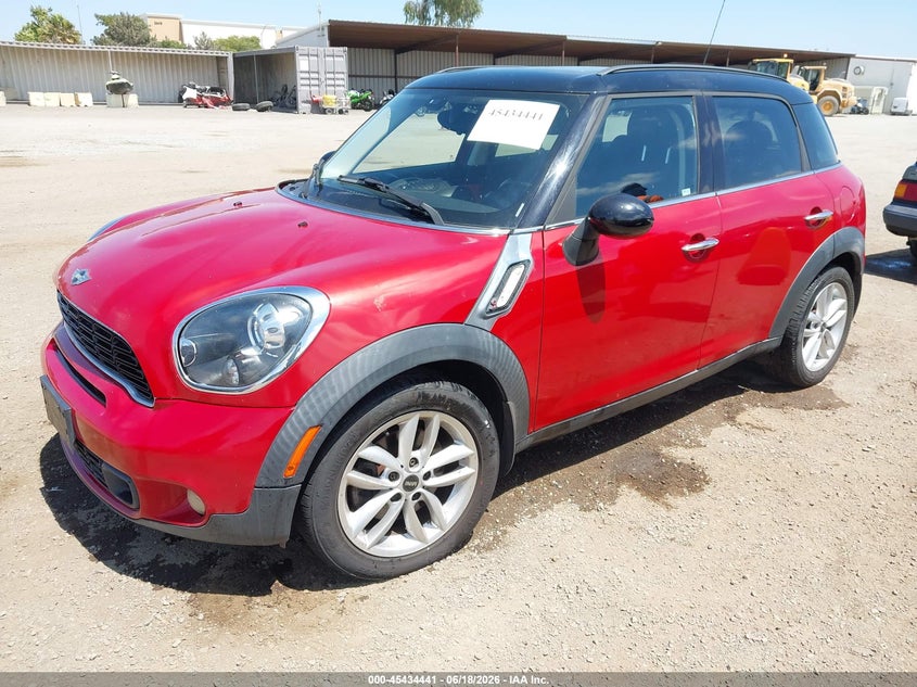 2014 Mini Countryman VIN WMWZC3C52EWP25608 IAAI salvage auction — NORMAL WEAR, Clear - Dealer Only (California), sold $375 on 2026-07-29 (photo 2)