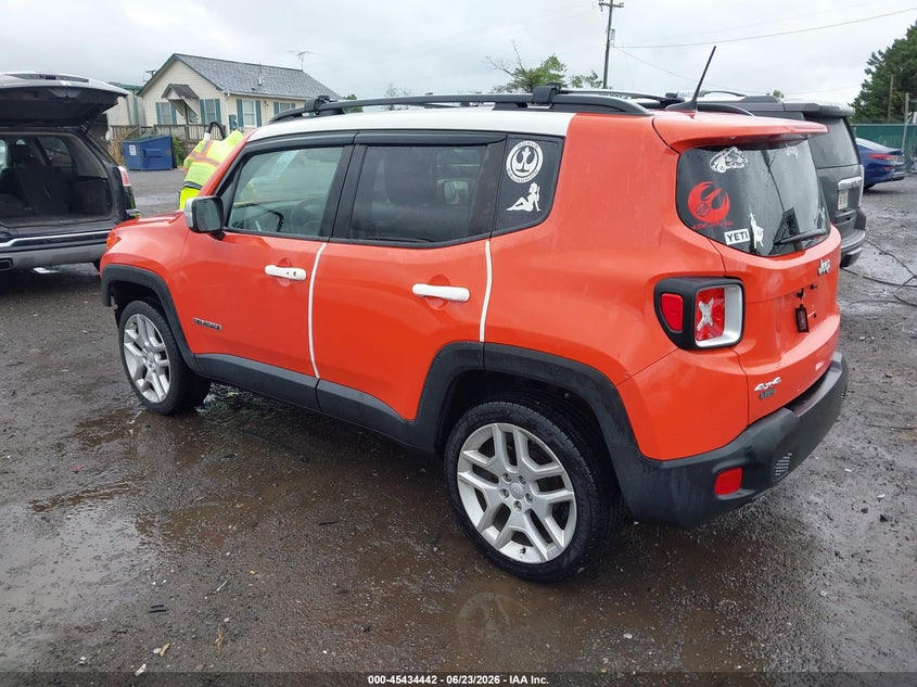 2021 Jeep Renegade VIN ZACNJDBB7MPM78356 IAAI salvage auction — FRONT END, Salvage (Virginia), sold $4,150 on 2026-08-03 (photo 3)