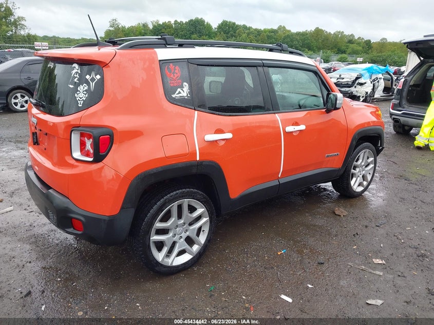 2021 Jeep Renegade VIN ZACNJDBB7MPM78356 IAAI salvage auction — FRONT END, Salvage (Virginia), sold $4,150 on 2026-08-03 (photo 4)