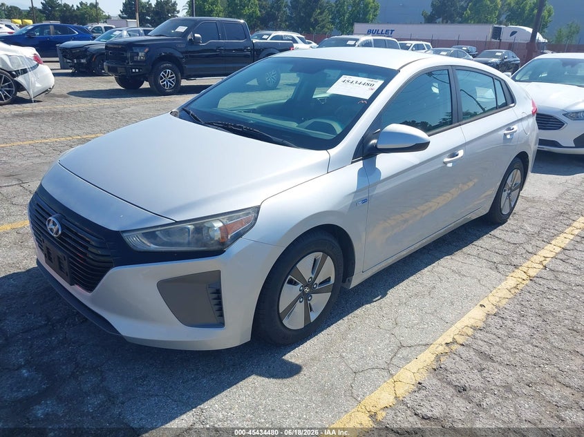 2019 Hyundai Ioniq hybrid VIN KMHC65LC7KU158566 IAAI salvage auction — NORMAL WEAR, Sf97 (California), sold $225 on 2026-07-28 (photo 2)