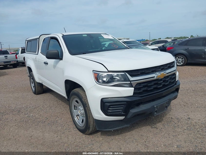 2022 Chevrolet Colorado VIN 1GCHSBEA9N1261526 IAAI salvage auction — UNKNOWN, Enterprise Vehicles Clear Only (Texas), sold $9,600 on 2026-07-29 (photo 1)