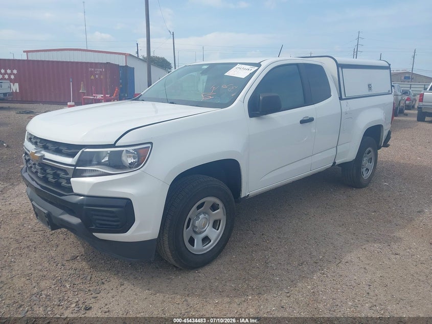 2022 Chevrolet Colorado VIN 1GCHSBEA9N1261526 IAAI salvage auction — UNKNOWN, Enterprise Vehicles Clear Only (Texas), sold $9,600 on 2026-07-29 (photo 2)