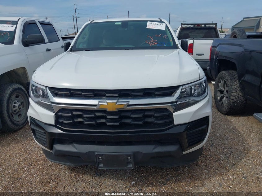 2022 Chevrolet Colorado VIN 1GCHSBEA9N1261526 IAAI salvage auction — UNKNOWN, Enterprise Vehicles Clear Only (Texas), sold $9,600 on 2026-07-29 (photo 6)