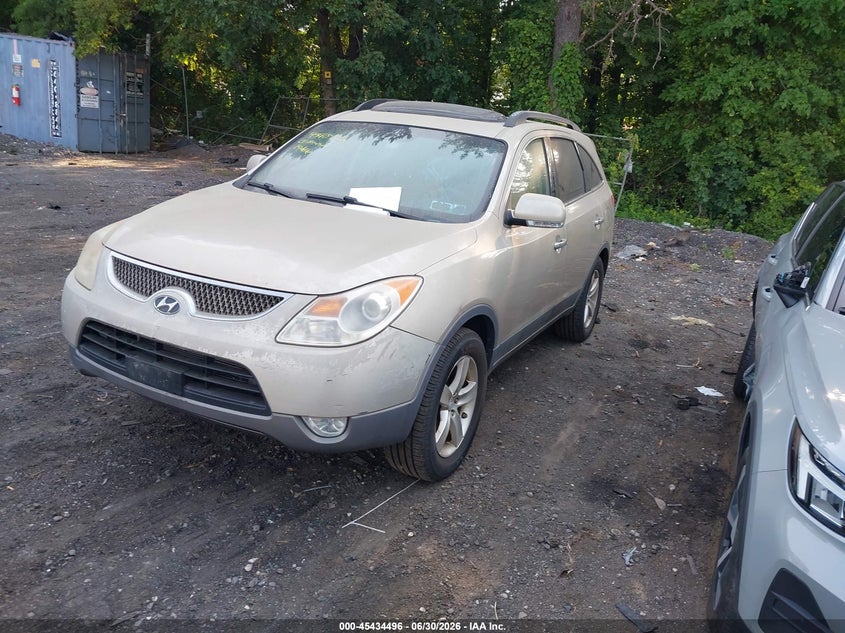 2008 Hyundai Veracruz VIN KM8NU13C48U062006 IAAI salvage auction — NORMAL WEAR, Clear (New York), sold $1,550 on 2026-07-07 (photo 2)