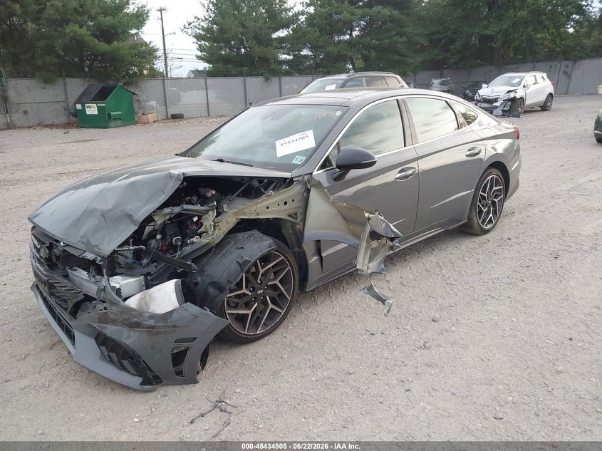 2023 Hyundai Sonata VIN KMHL14JC3PA315398 IAAI salvage auction — FRONT END, Salvage (Idaho), sold $6,300 on 2026-08-01 (photo 2)