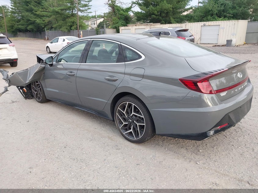 2023 Hyundai Sonata VIN KMHL14JC3PA315398 IAAI salvage auction — FRONT END, Salvage (Idaho), sold $6,300 on 2026-08-01 (photo 3)