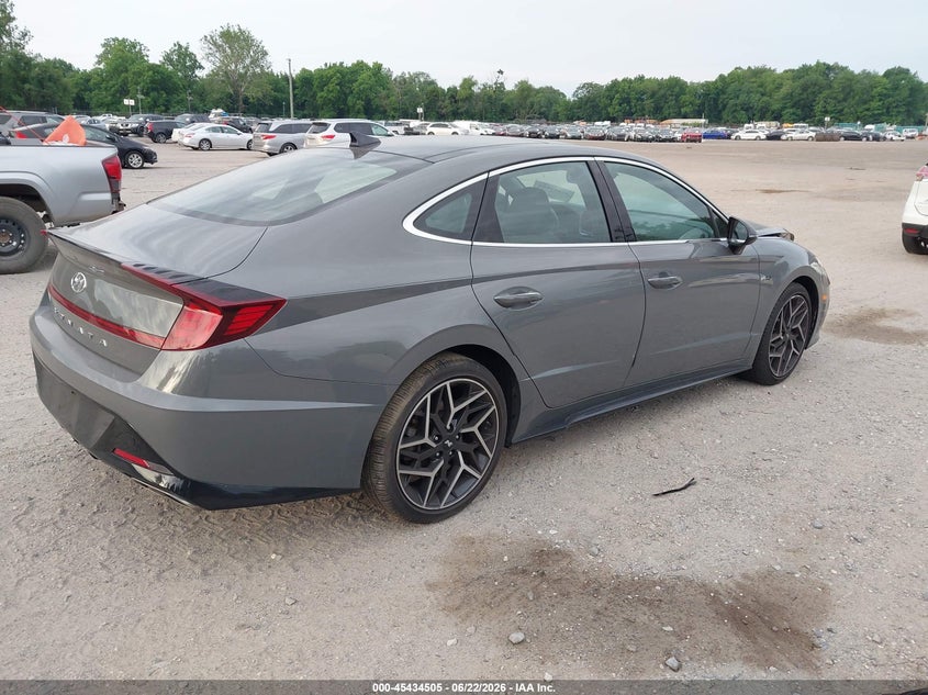 2023 Hyundai Sonata VIN KMHL14JC3PA315398 IAAI salvage auction — FRONT END, Salvage (Idaho), sold $6,300 on 2026-08-01 (photo 4)