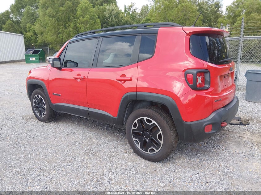 2016 Jeep Renegade VIN ZACCJBCT9GPC66102 IAAI salvage auction — WATER/FLOOD, Flood (Mississippi), sold $1,700 on 2026-07-17 (photo 3)