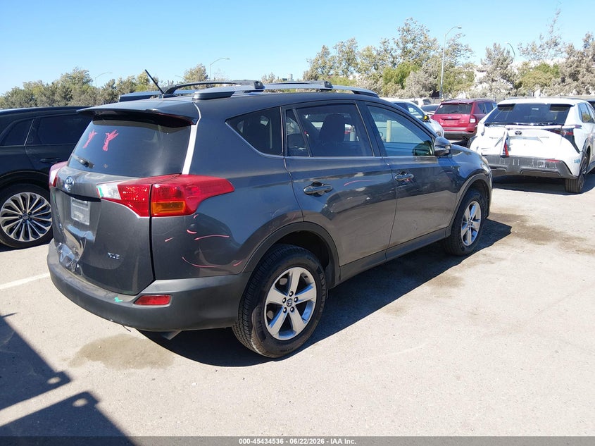 2015 Toyota VIN JTMWFREV9FJ047287 IAAI salvage auction — REAR END, Salvage (California), sold $4,150 on 2026-07-06 (photo 4)