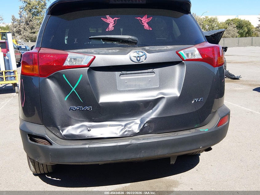 2015 Toyota VIN JTMWFREV9FJ047287 IAAI salvage auction — REAR END, Salvage (California), sold $4,150 on 2026-07-06 (photo 6)