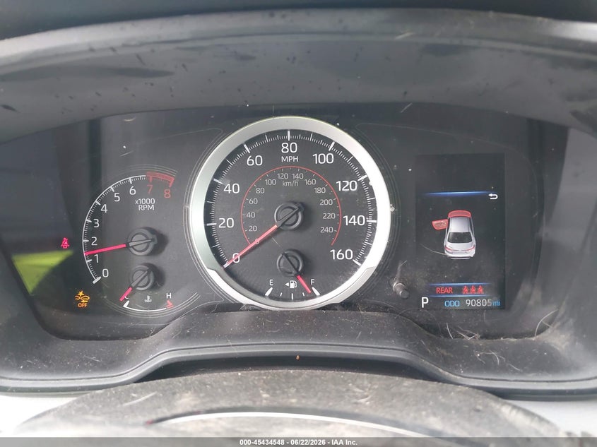 2020 Toyota Corolla VIN JTDS4RCE3LJ038006 IAAI salvage auction — LEFT FRONT, Salvage (North Carolina), sold $4,650 on 2026-07-10 (photo 7)