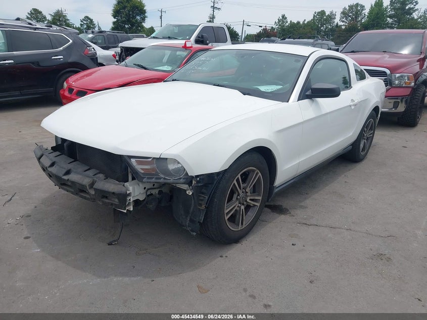 2011 Ford Mustang VIN 1ZVBP8AM8B5166029 IAAI salvage auction — FRONT END, Salvage (North Carolina), sold $625 on 2026-07-09 (photo 2)