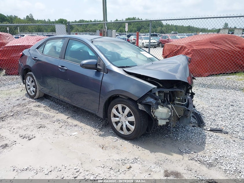 2014 Toyota Corolla VIN 5YFBURHE8EP166474 IAAI salvage auction — FRONT & REAR, Rebuildable (Florida), sold $325 on 2026-07-30 (photo 1)