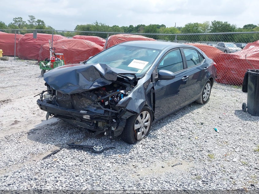 2014 Toyota Corolla VIN 5YFBURHE8EP166474 IAAI salvage auction — FRONT & REAR, Rebuildable (Florida), sold $325 on 2026-07-30 (photo 2)