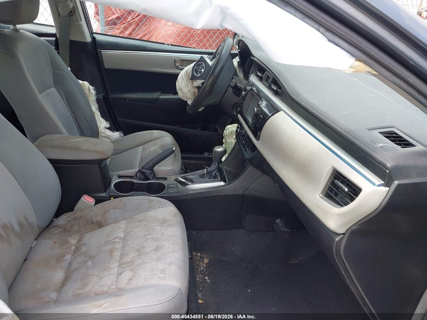 2014 Toyota Corolla VIN 5YFBURHE8EP166474 IAAI salvage auction — FRONT & REAR, Rebuildable (Florida), sold $325 on 2026-07-30 (photo 5)