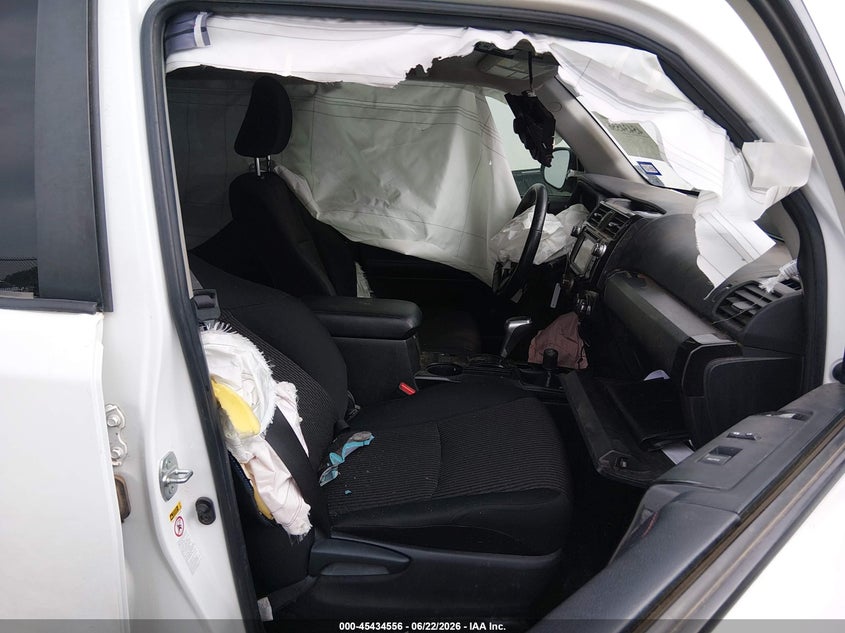 2018 Toyota 4runner VIN JTEBU5JR7J5544616 IAAI salvage auction — FRONT END, Salvage (Texas), sold $6,500 on 2026-07-23 (photo 5)