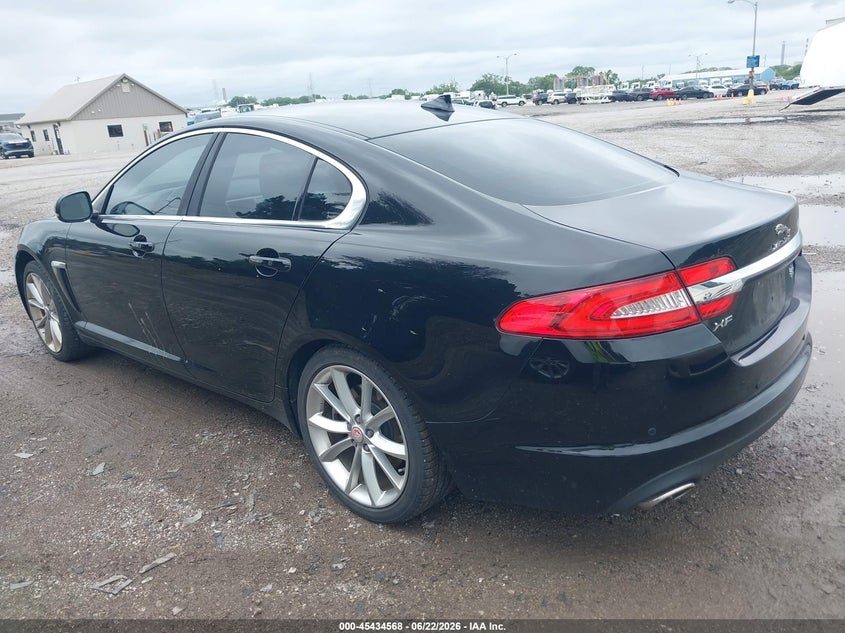 2015 Jaguar Xf VIN SAJWJ0FF6F8U73349 IAAI salvage auction — LEFT FRONT, Clear (Indiana), sold $2,650 on 2026-07-22 (photo 3)