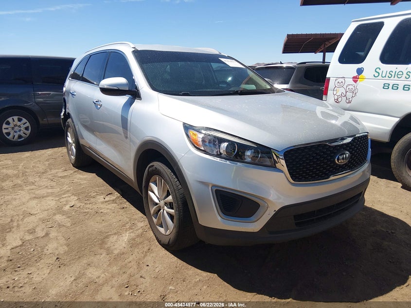 2018 Kia Sorento VIN 5XYPG4A35JG416146 IAAI salvage auction — REAR END, Salvage Title, sold $2,850 on 2026-07-17 (photo 1)