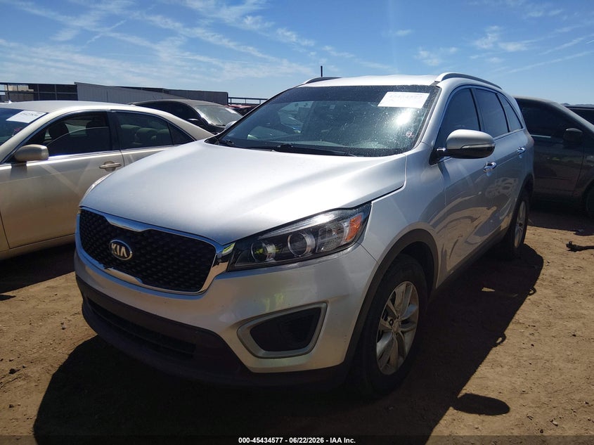 2018 Kia Sorento VIN 5XYPG4A35JG416146 IAAI salvage auction — REAR END, Salvage Title, sold $2,850 on 2026-07-17 (photo 2)