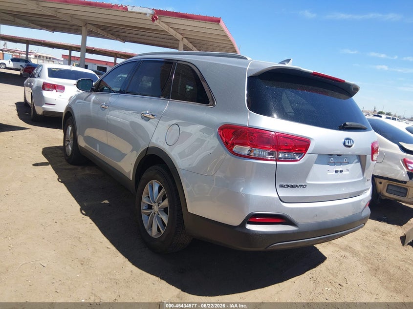 2018 Kia Sorento VIN 5XYPG4A35JG416146 IAAI salvage auction — REAR END, Salvage Title, sold $2,850 on 2026-07-17 (photo 3)