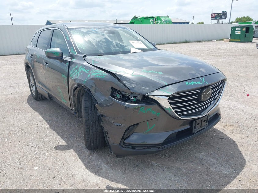 2018 Mazda Cx-9 VIN JM3TCACY4J0223288 IAAI salvage auction — SIDE, Original (Texas), sold $2,150 on 2026-07-29 (photo 1)