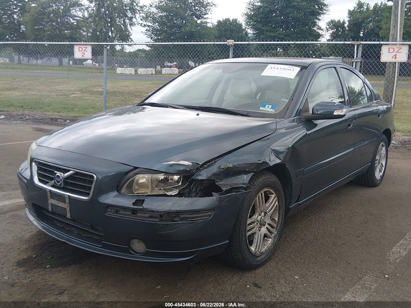 2007 Volvo S60 VIN YV1RS592672602221 IAAI salvage auction — LEFT FRONT, Salvage (New Jersey), sold $400 on 2026-08-03 (photo 2)