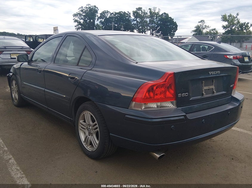 2007 Volvo S60 VIN YV1RS592672602221 IAAI salvage auction — LEFT FRONT, Salvage (New Jersey), sold $400 on 2026-08-03 (photo 3)