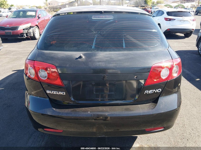2007 Suzuki Reno VIN KL5JD66Z17K540608 IAAI salvage auction — NORMAL WEAR, Clear (Nevada), sold $275 on 2026-07-10 (photo 6)
