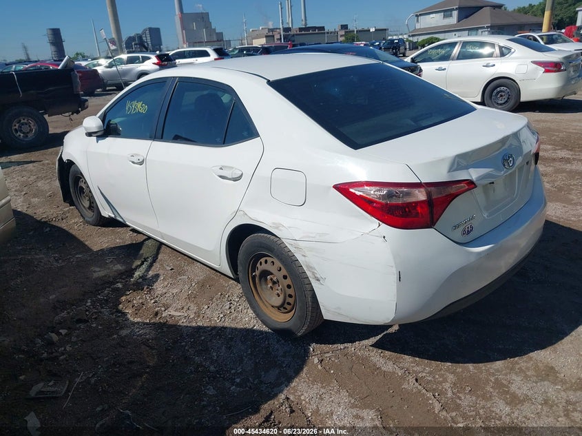 2019 Toyota Corolla VIN 5YFBURHE0KP866159 IAAI salvage auction — FRONT & REAR, Clear (Illinois), sold $3,350 on 2026-07-29 (photo 3)