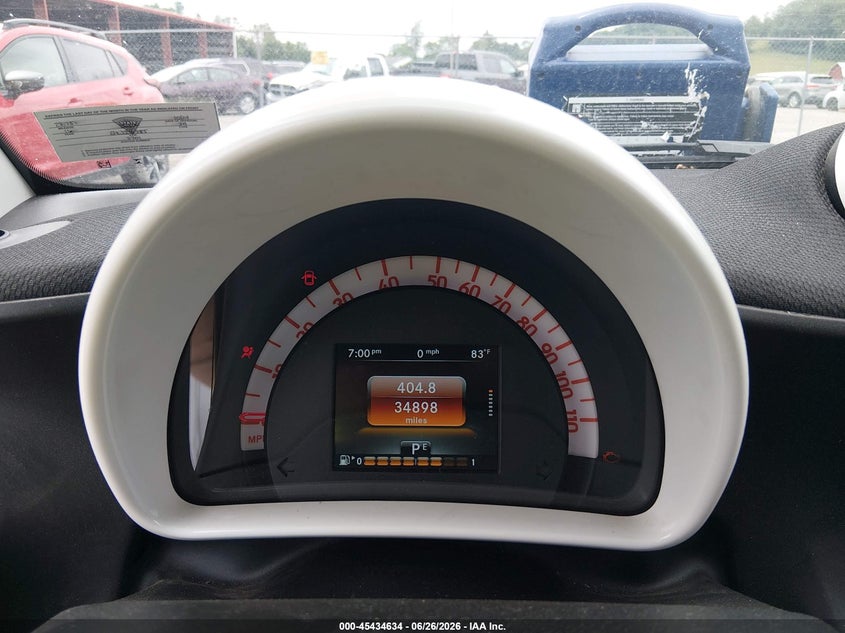 2016 Smart Fortwo VIN WMEFJ5DA7GK123785 IAAI salvage auction — FRONT END, Salvage (West Virginia), sold $1,100 on 2026-08-06 (photo 7)