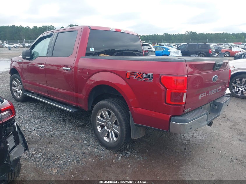 2018 Ford F-150 VIN 1FTEW1EGXJKF49159 IAAI salvage auction — RIGHT FRONT, Salvage Title, sold $5,800 on 2026-07-22 (photo 3)