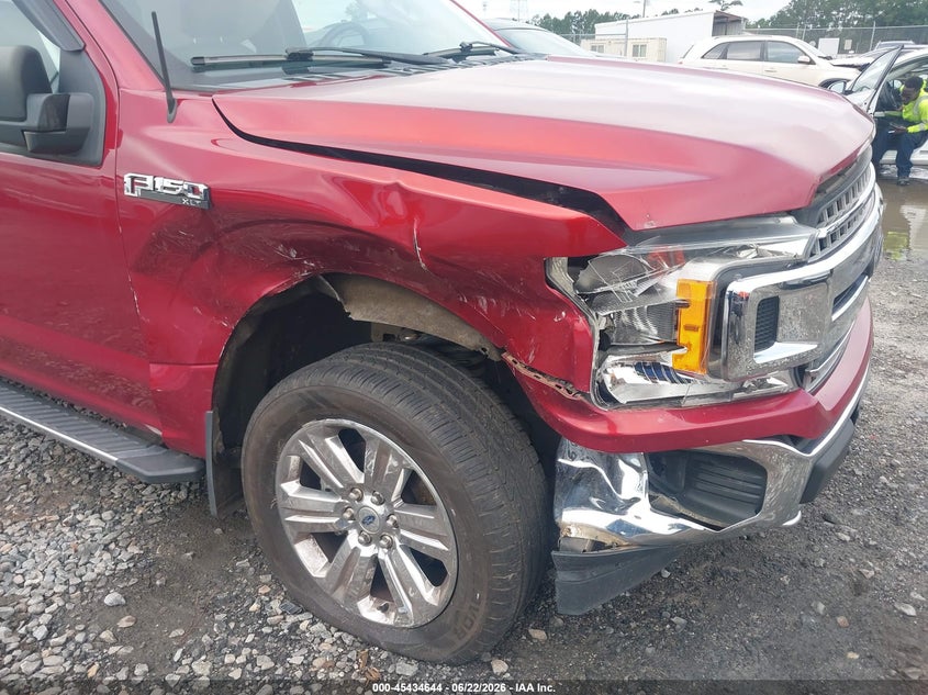 2018 Ford F-150 VIN 1FTEW1EGXJKF49159 IAAI salvage auction — RIGHT FRONT, Salvage Title, sold $5,800 on 2026-07-22 (photo 6)