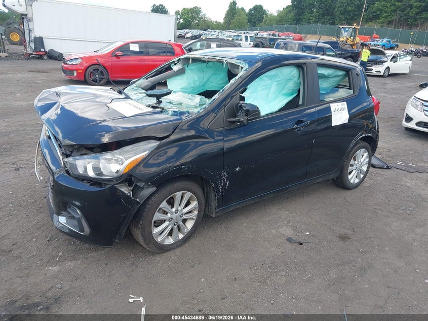 2017 Chevrolet Spark VIN KL8CD6SA7HC818936 IAAI salvage auction — FRONT END, Salvage (Pennsylvania), sold $425 on 2026-07-14 (photo 2)