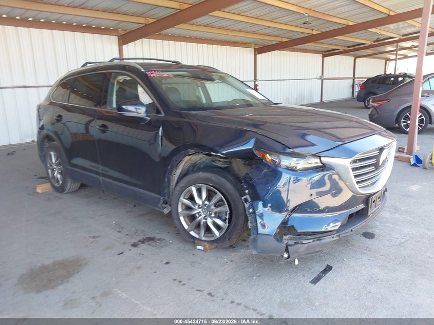 2018 Mazda Cx-9 VIN JM3TCACY6J0236592 IAAI salvage auction — RIGHT FRONT, Salvage (California), sold $4,300 on 2026-07-24 (photo 1)