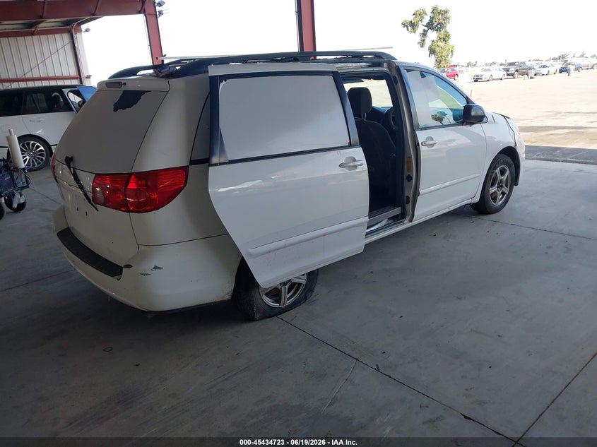 2009 Toyota Sienna VIN 5TDZK23C79S243446 IAAI salvage auction — NORMAL WEAR, Clear - Dealer Only (California), sold $675 on 2026-07-21 (photo 4)