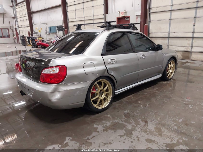 2006 Subaru Impreza VIN JF1GD79646G503362 IAAI salvage auction — REAR END, Salvage (Idaho), sold $1,250 on 2026-07-18 (photo 4)
