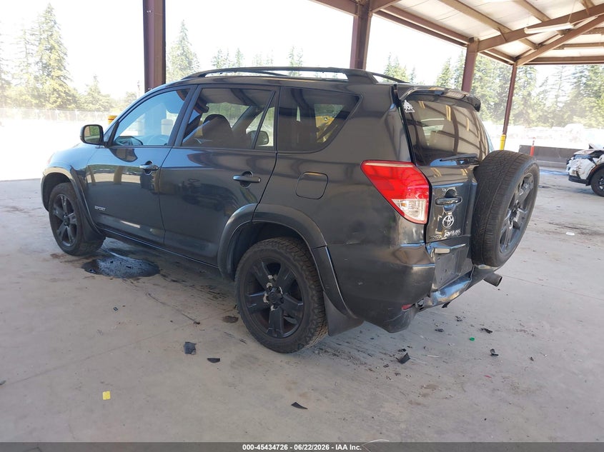 2007 Toyota Rav4 VIN JTMBK32V575014566 IAAI salvage auction — REAR END, Bill Of Sale (Washington), sold $1,450 on 2026-07-22 (photo 3)