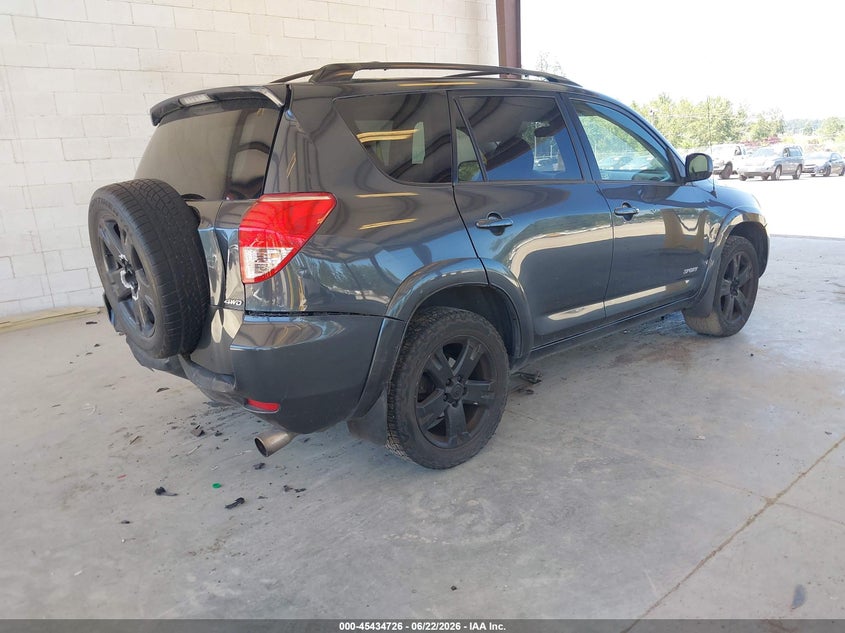 2007 Toyota Rav4 VIN JTMBK32V575014566 IAAI salvage auction — REAR END, Bill Of Sale (Washington), sold $1,450 on 2026-07-22 (photo 4)