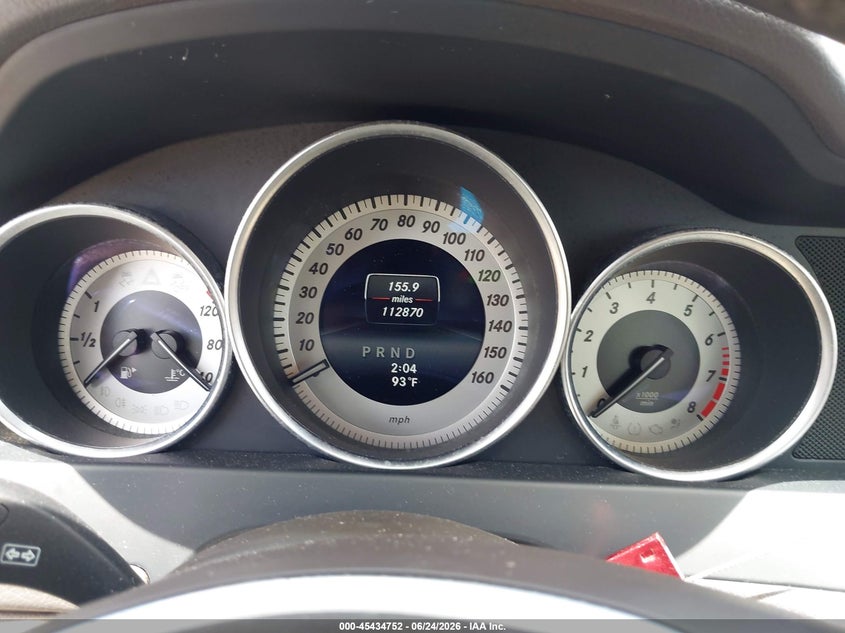 2014 Mercedes-benz C class VIN WDDGF4HB1ER315053 IAAI salvage auction — NORMAL WEAR, Original (Texas), sold $500 on 2026-07-22 (photo 7)