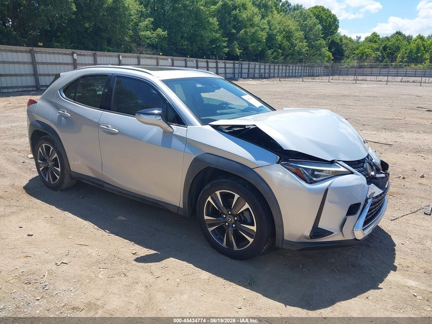2019 Lexus Ux VIN JTHY3JBH9K2004783 IAAI salvage auction — FRONT END, Salvage Title, sold $4,350 on 2026-07-23 (photo 1)