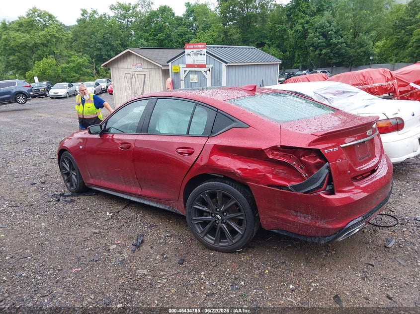 2022 Cadillac Ct5 VIN 1G6DU5RK8N0113471 IAAI salvage auction — LEFT REAR, Salvage (Pennsylvania), sold $13,200 on 2026-07-07 (photo 3)