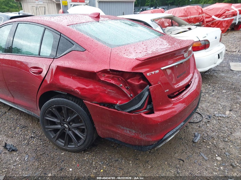 2022 Cadillac Ct5 VIN 1G6DU5RK8N0113471 IAAI salvage auction — LEFT REAR, Salvage (Pennsylvania), sold $13,200 on 2026-07-07 (photo 6)
