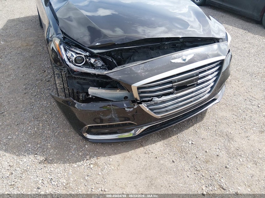 2018 Genesis G80 VIN KMHGN4JE2JU245602 IAAI salvage auction — FRONT END, Salvage Title, sold $3,150 on 2026-09-06 (photo 6)
