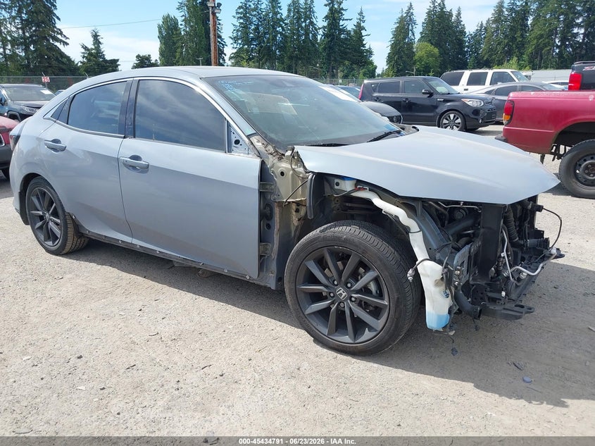 2021 Honda Civic VIN SHHFK7H61MU202938 IAAI salvage auction — FRONT END, Bill Of Sale (Washington), sold $25 on 2026-07-29 (photo 1)