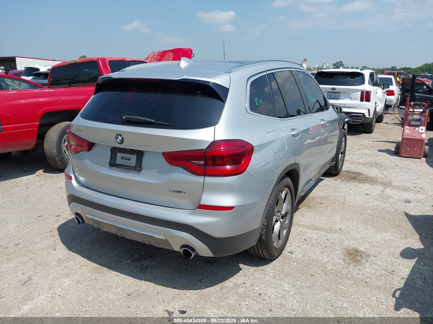 2020 BMW X3 VIN 5UXTY3C07L9C73392 IAAI salvage auction — FRONT END, Salvage (Texas), sold $8,400 on 2026-07-14 (photo 4)