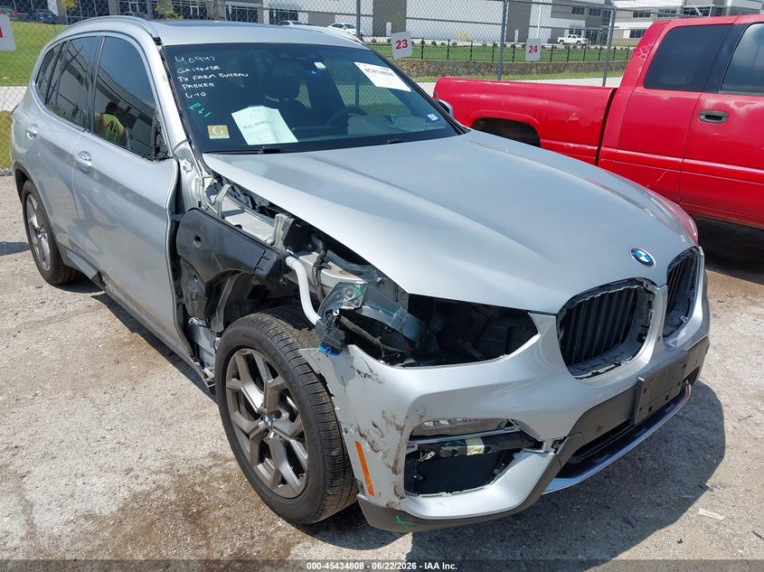 2020 BMW X3 VIN 5UXTY3C07L9C73392 IAAI salvage auction — FRONT END, Salvage (Texas), sold $8,400 on 2026-07-14 (photo 6)