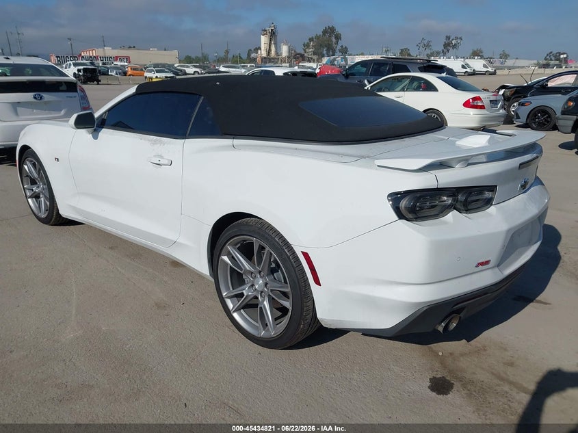 2022 Chevrolet Camaro VIN 1G1FD3DX1N0123362 IAAI salvage auction — RIGHT SIDE, Salvage Title, sold $9,000 on 2026-07-29 (photo 3)